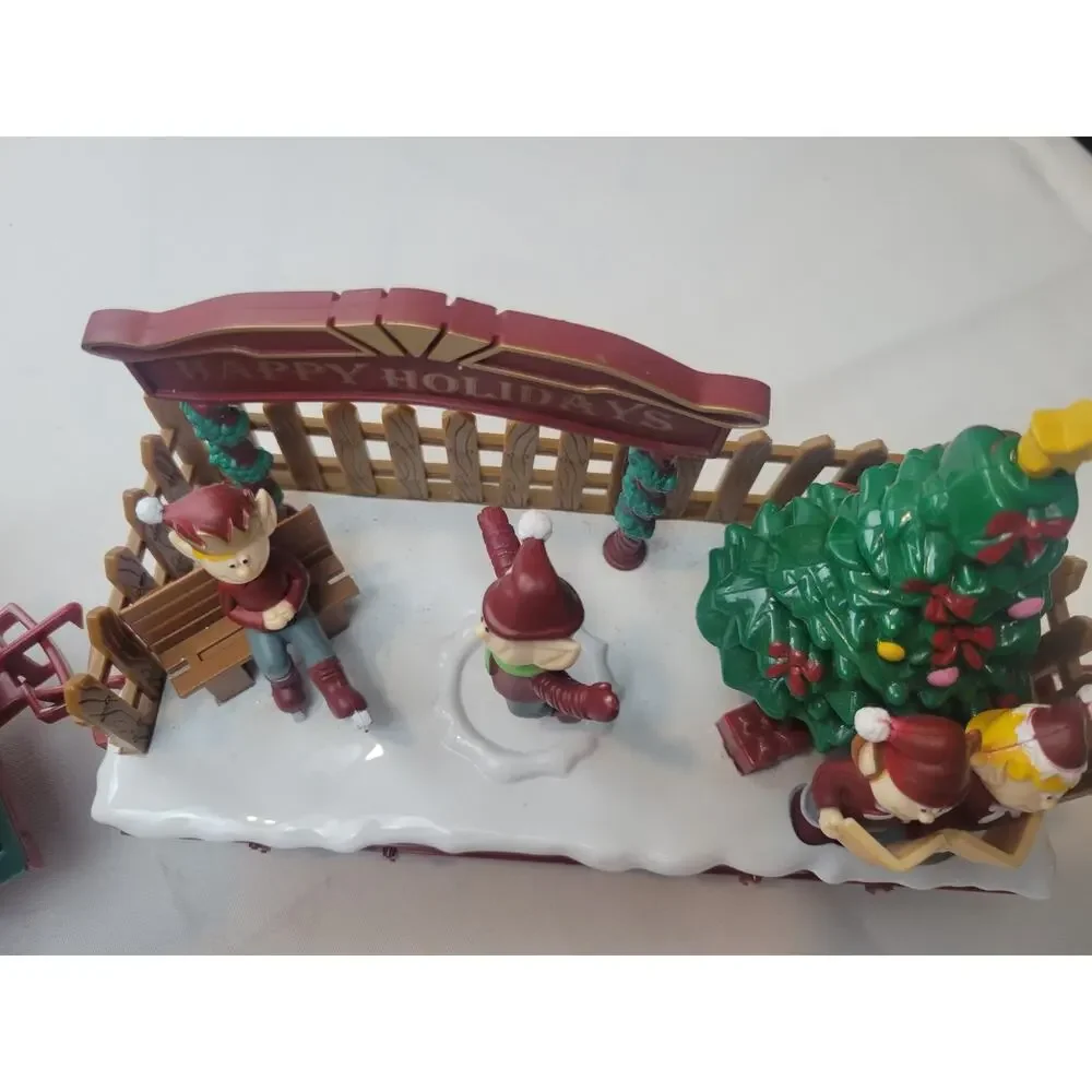 Scientific Toys 6 Train Cars Replacement Expansions Locomotive Caroling Caboose